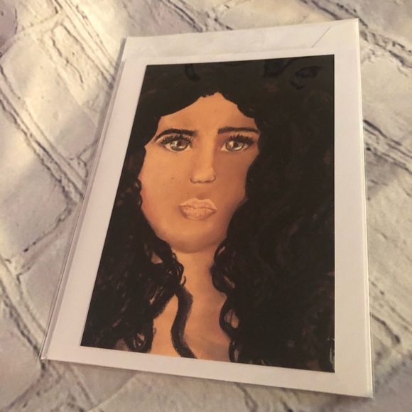 Other - Pastel portrait Greeting card